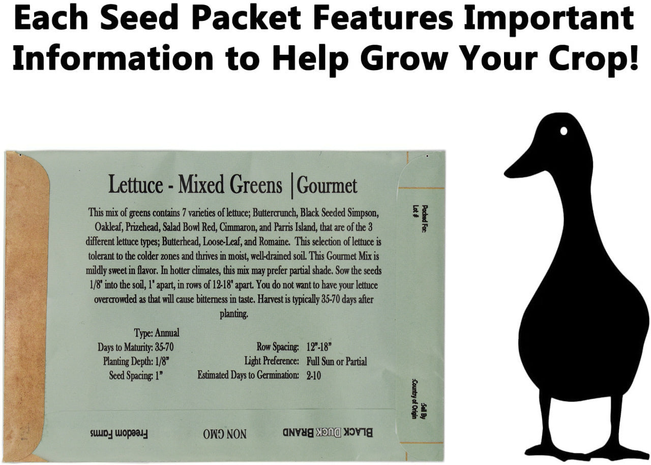 Flower & Vegetable Seed Set - 22 Varieties of Non-GMO Heirloom Premium Seeds for Planting - Tomatoes, Peppers, Squash, and More