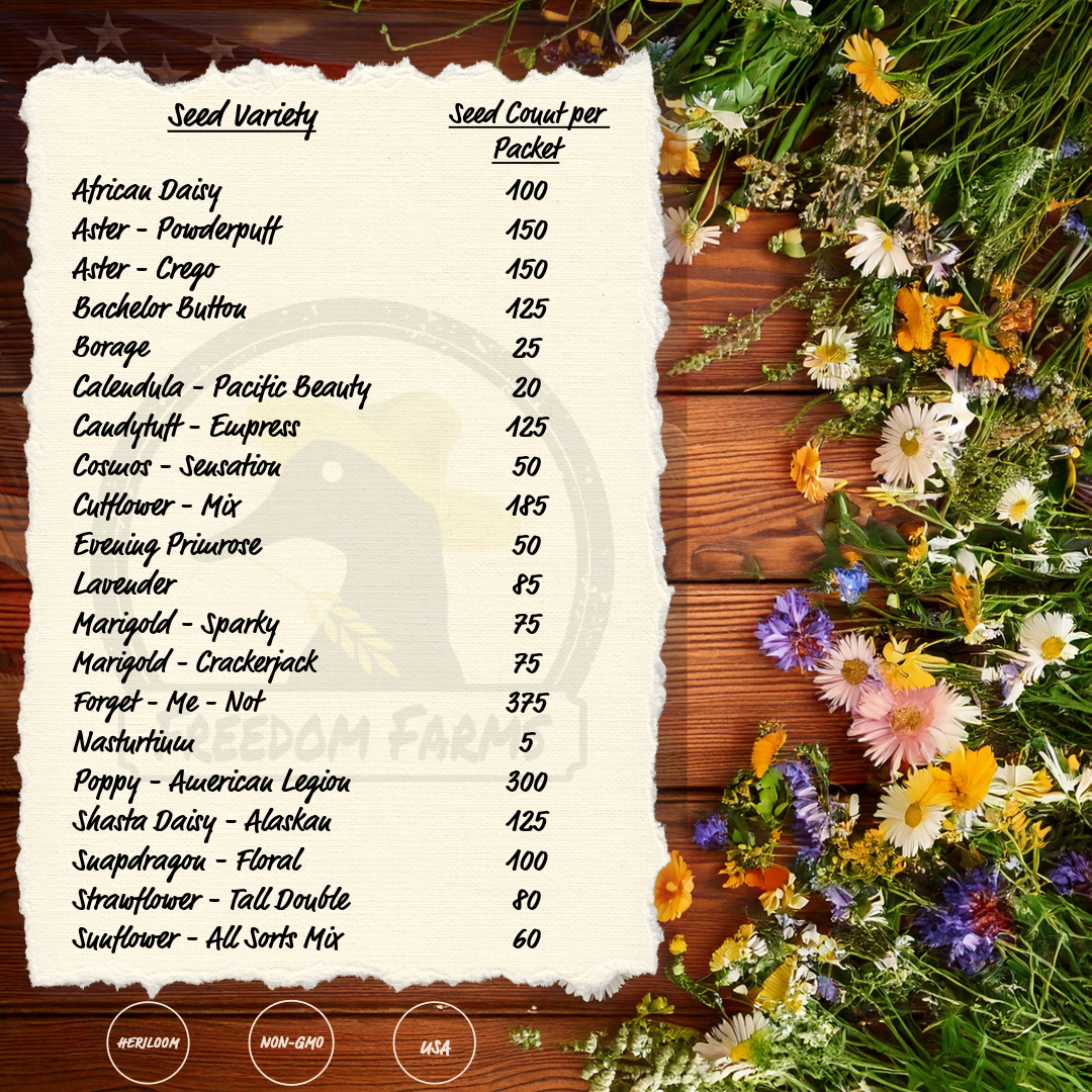 2025 You Pick Flowers - Customize your sets with all the savings! Bulk Sets