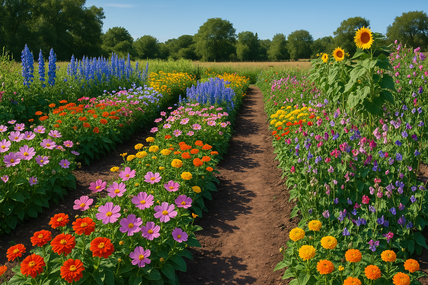 in a garden not in a pot inside