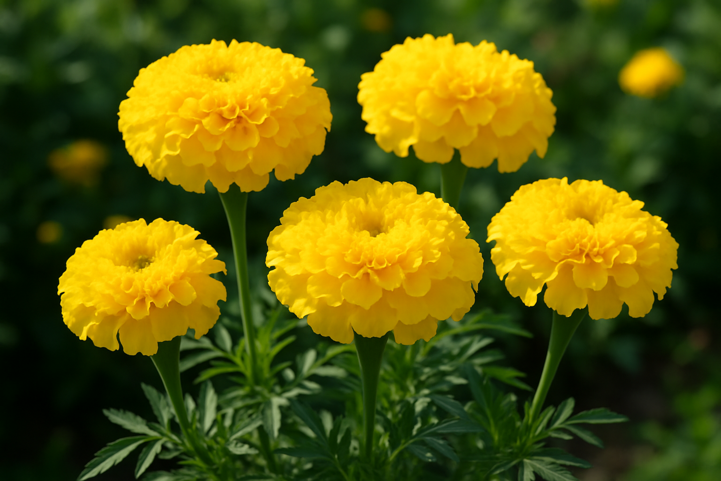 MAKE THIS IMAGE A PHOTO WITH YELLOW BLOOMS