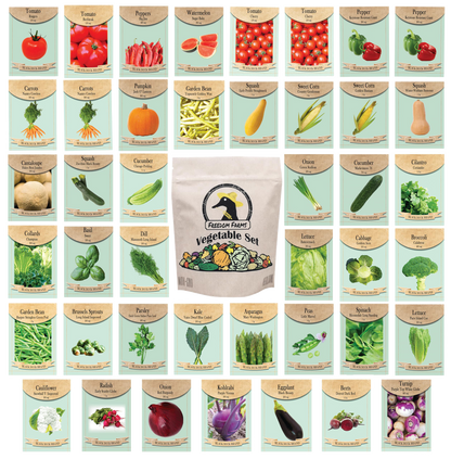 gmo free garden seeds 2026 Seeds - Set of 43 Heirloom Vegetable Garden Seeds