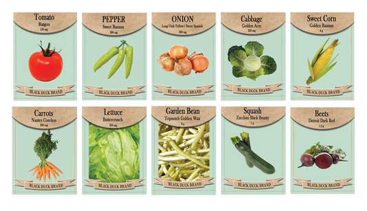 Survival Seed Vault – 10 Heirloom Varieties for Long-Term Food Security | Survival Garden & Homestead Kit with Vegetables for Self-Sufficiency
