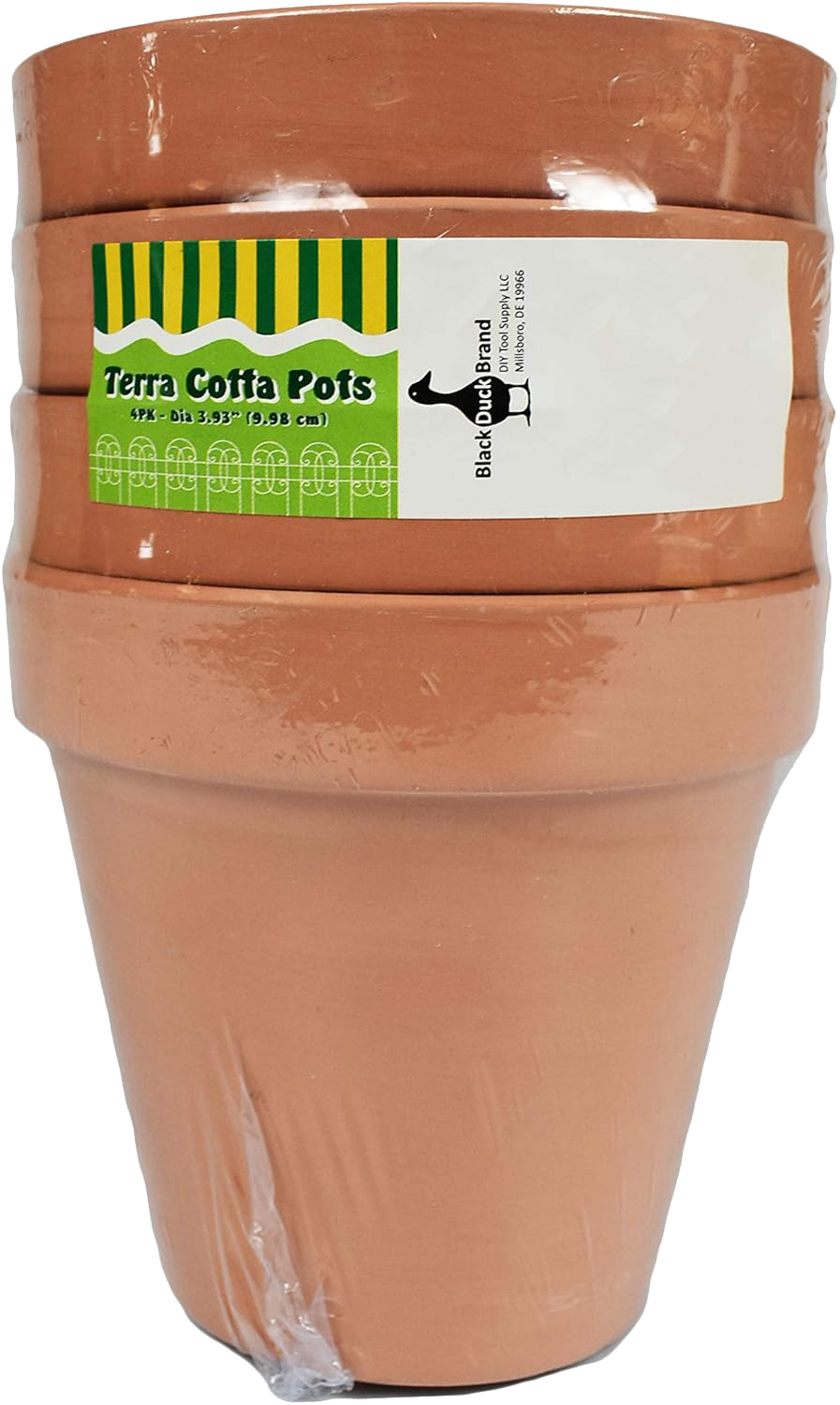 Set of Terra Cotta Pots Measuring - 3.75in x 3.93in - Quality Terra Cotta pots for Germination or Small Plants!