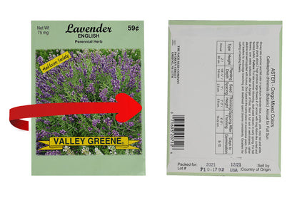 english garden flower seeds Set of 26 Flower Seeds - Perfect for Starting a Home Garden