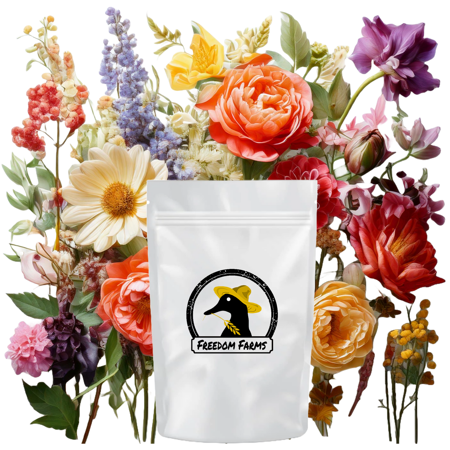 Bulk Flower Seed Bag - By the Whole and Half Pound