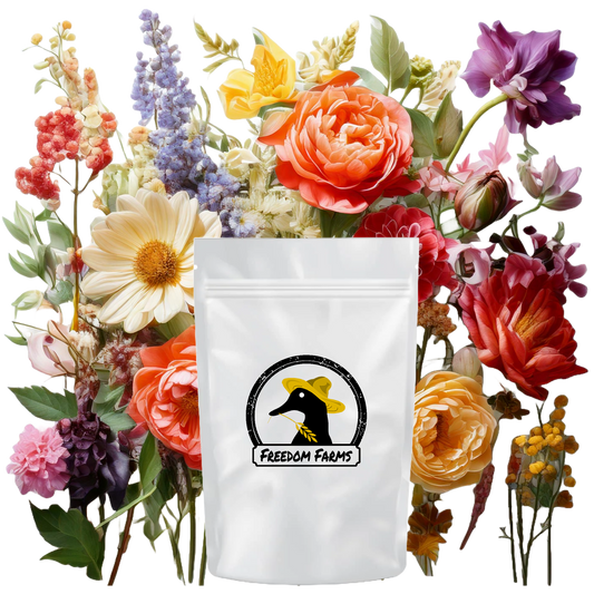 Bulk Flower Seed Bag - By the Whole and Half Pound