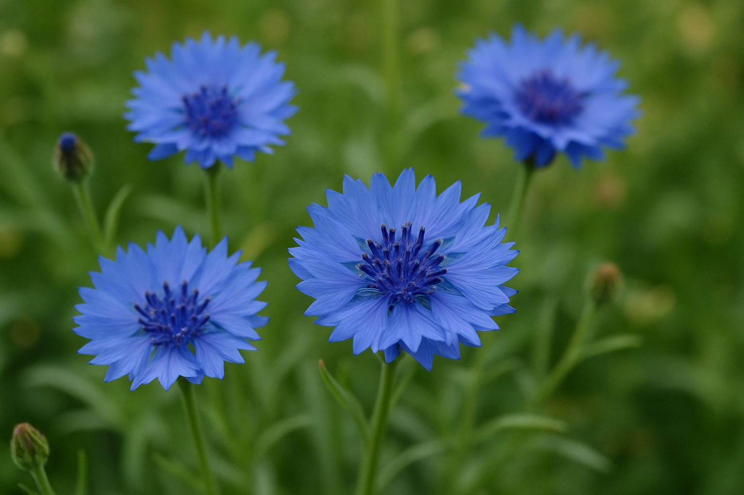BACHELOR BUTTON FLOWERS