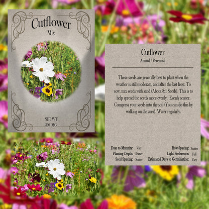 bulk cut flower seeds DISCOUNTED 2024 You Pick Flowers