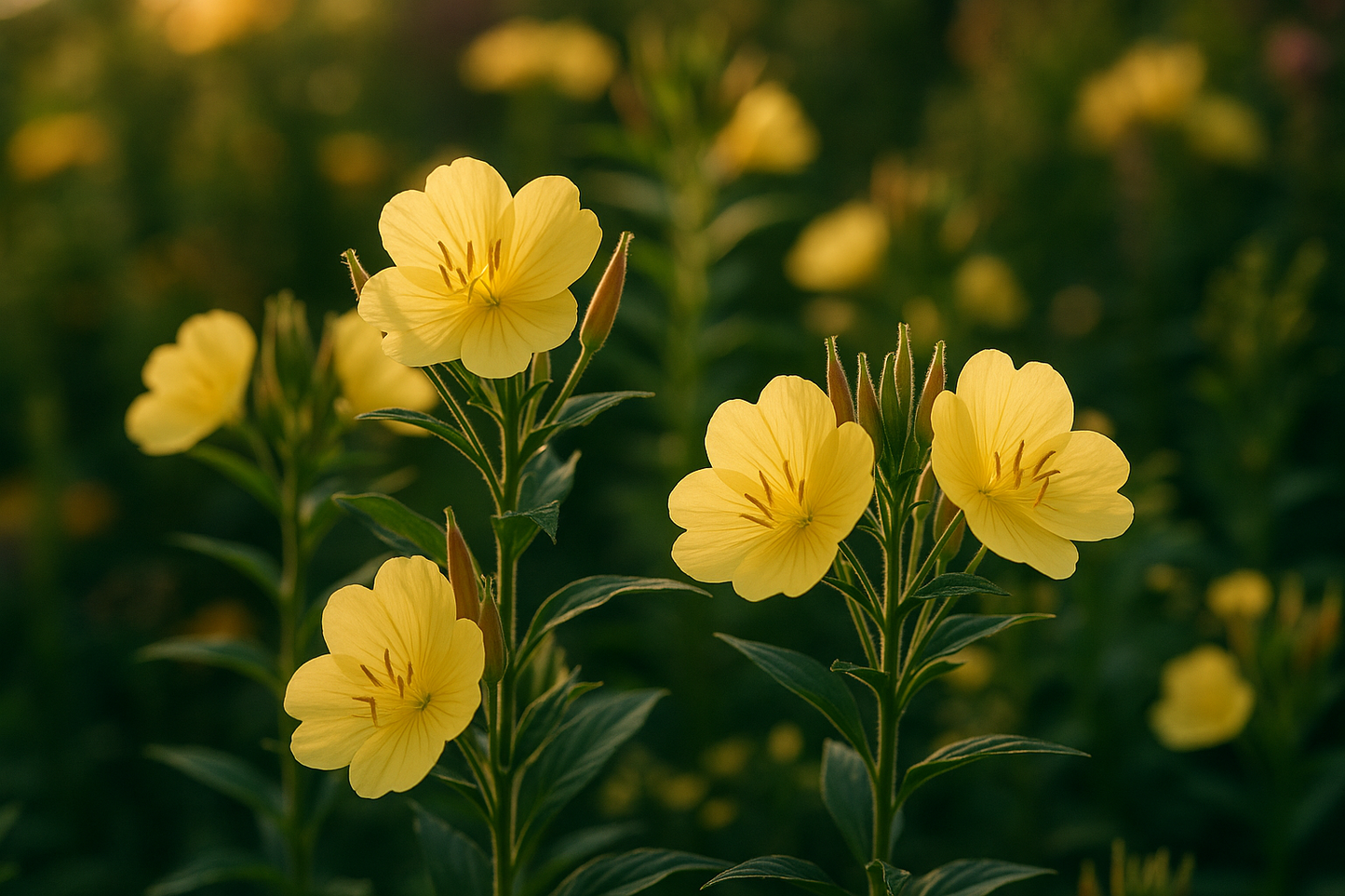 EVENING PRIMROSE FLOWERS